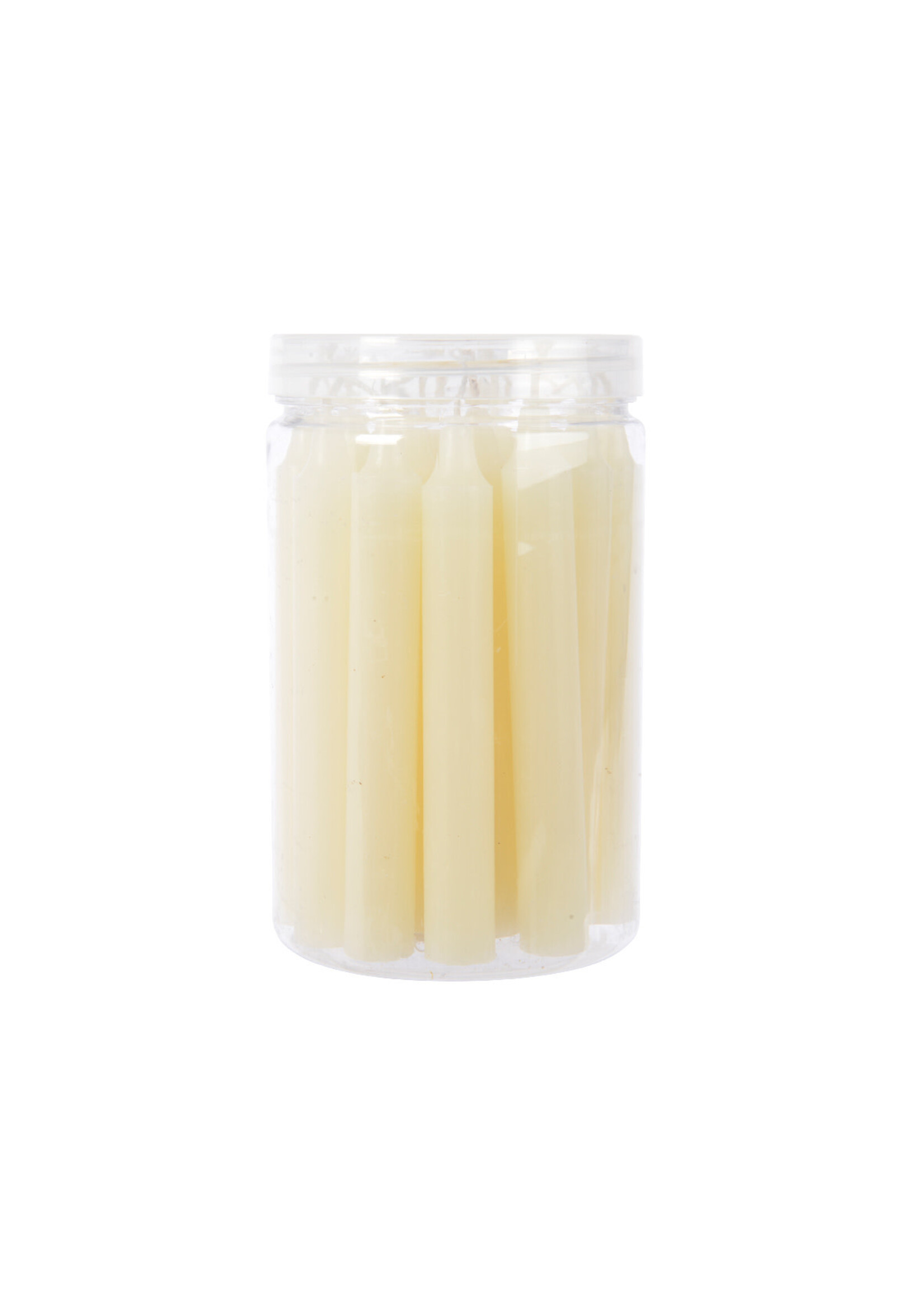 Mini Ivory Dinner Candles 22 Pack