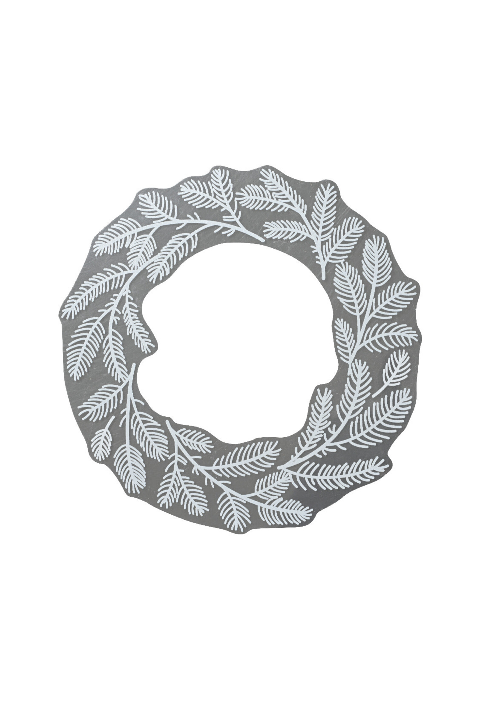 Wreath Window Sticker 38cm