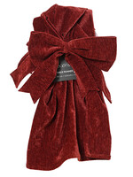 Decoris Red Velvet Bow Table Runner 140cm