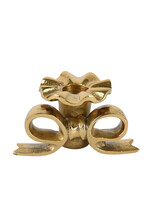 Decoris Bow Candle Holder Gold