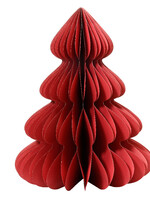 Decoris Red Large Paper Tree Decoration 60cm