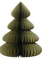 Decoris Green Large Paper Tree Decoration 60cm