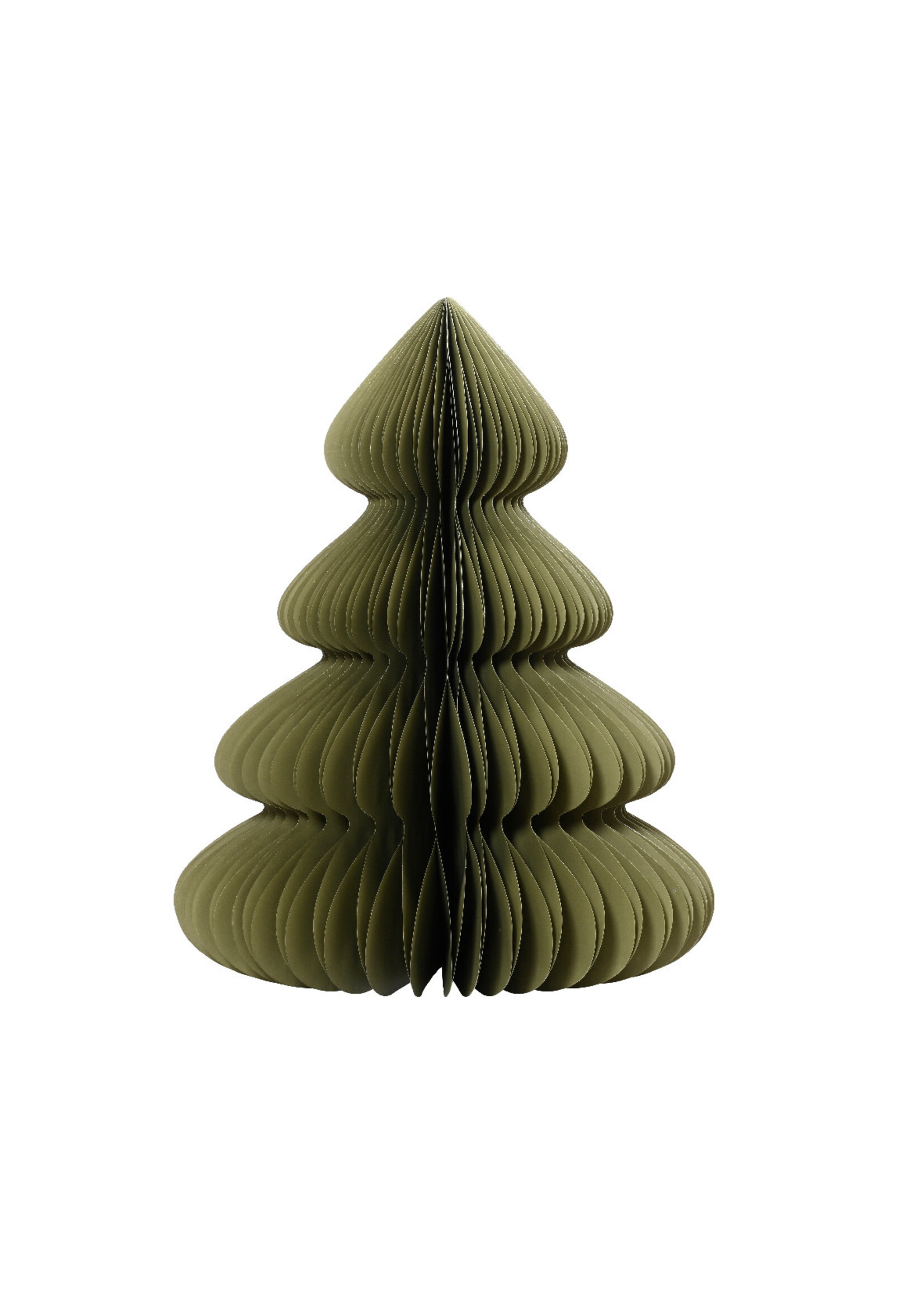 Decoris Green Large Paper Tree Decoration 60cm