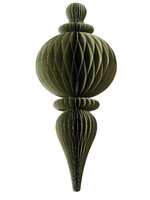 Decoris Green Large Hanging Paper Ornament 80cm