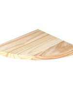Core Core Natural Wood Corner Shelf Kit (L)285mm (W)285mm (T)16mm