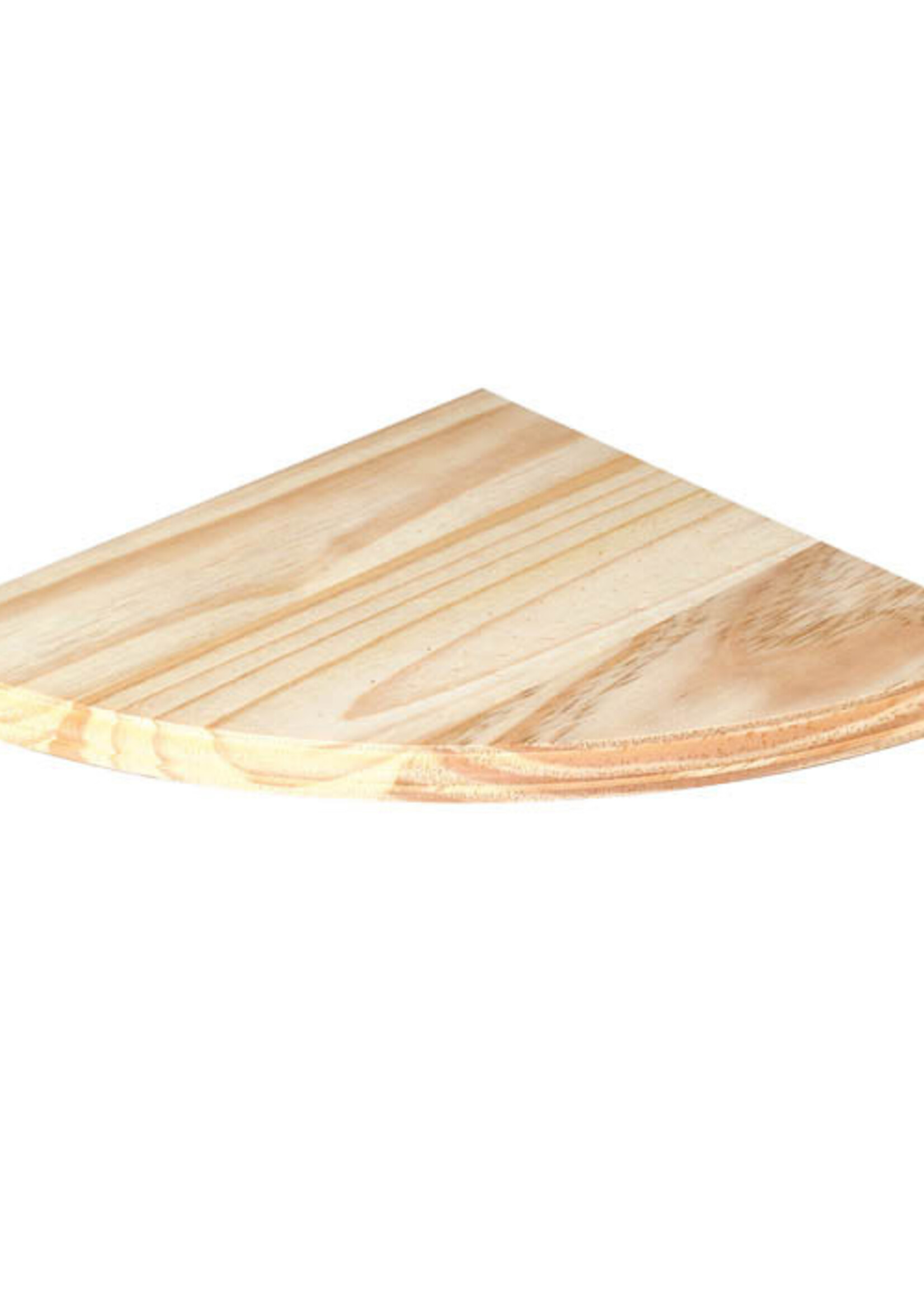 Core Core Natural Wood Corner Shelf Kit (L)285mm (W)285mm (T)16mm