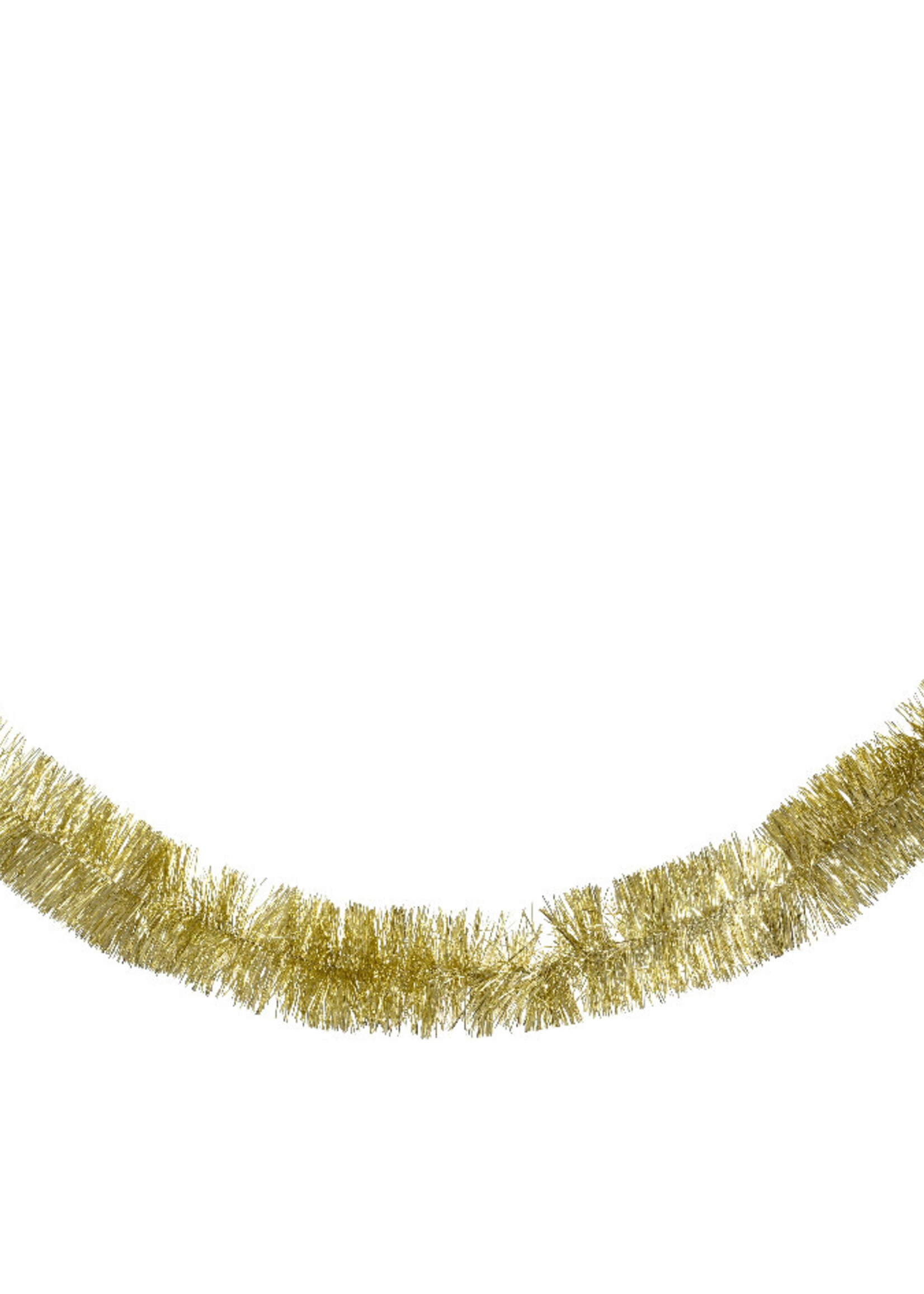 Light Gold Tinsel  2.7m x 7cm