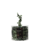 Pine Green Tinsel Garland With Stars 7m x .3cm