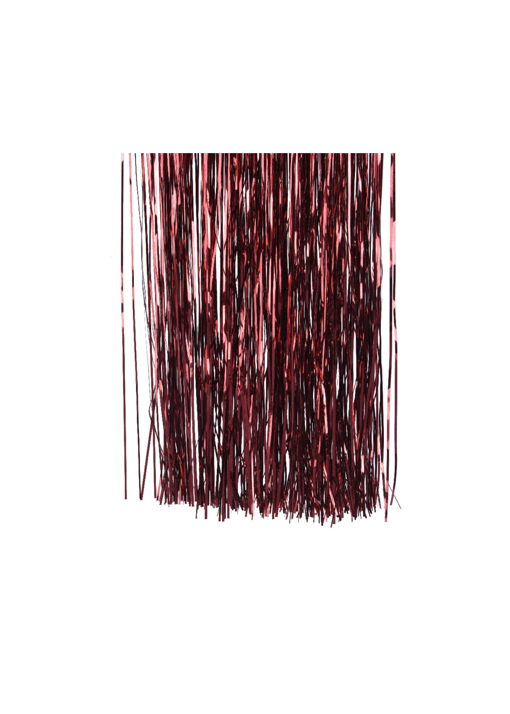Lametta Angel Hair Tinsel Oxblood Red