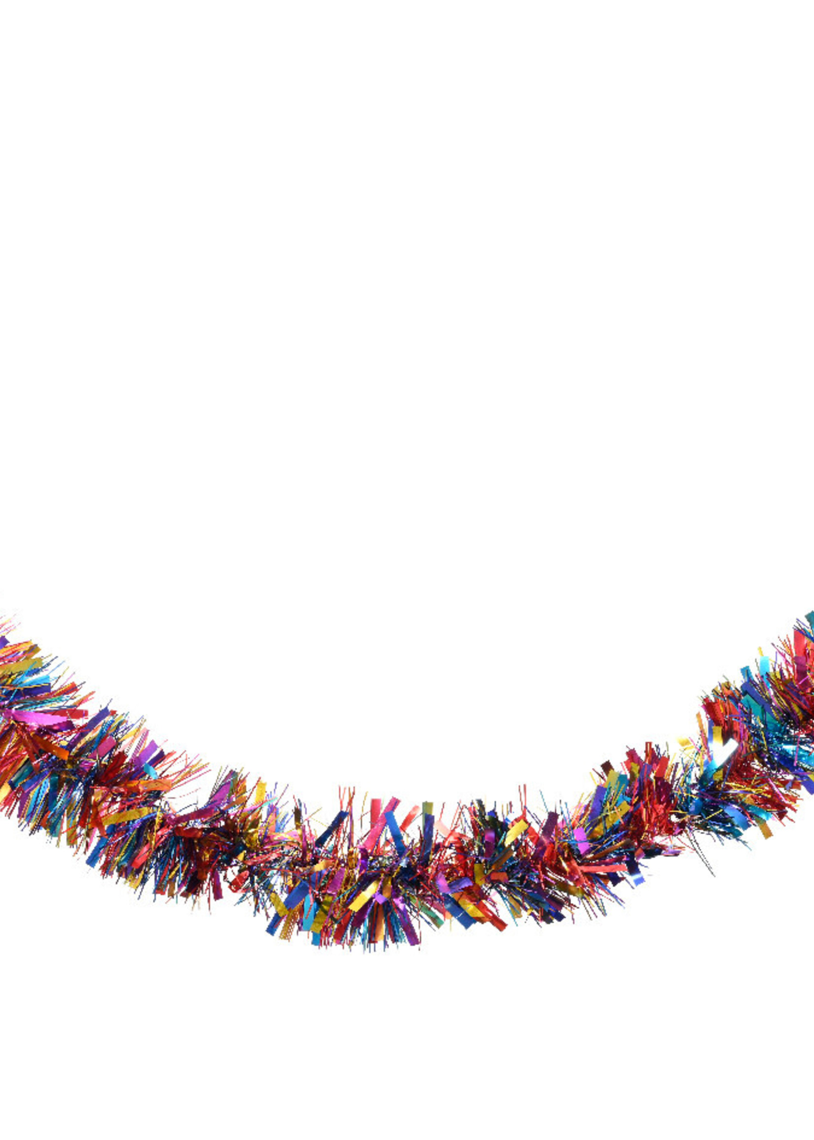 Rainbow Tinsel 270cm x 10cm