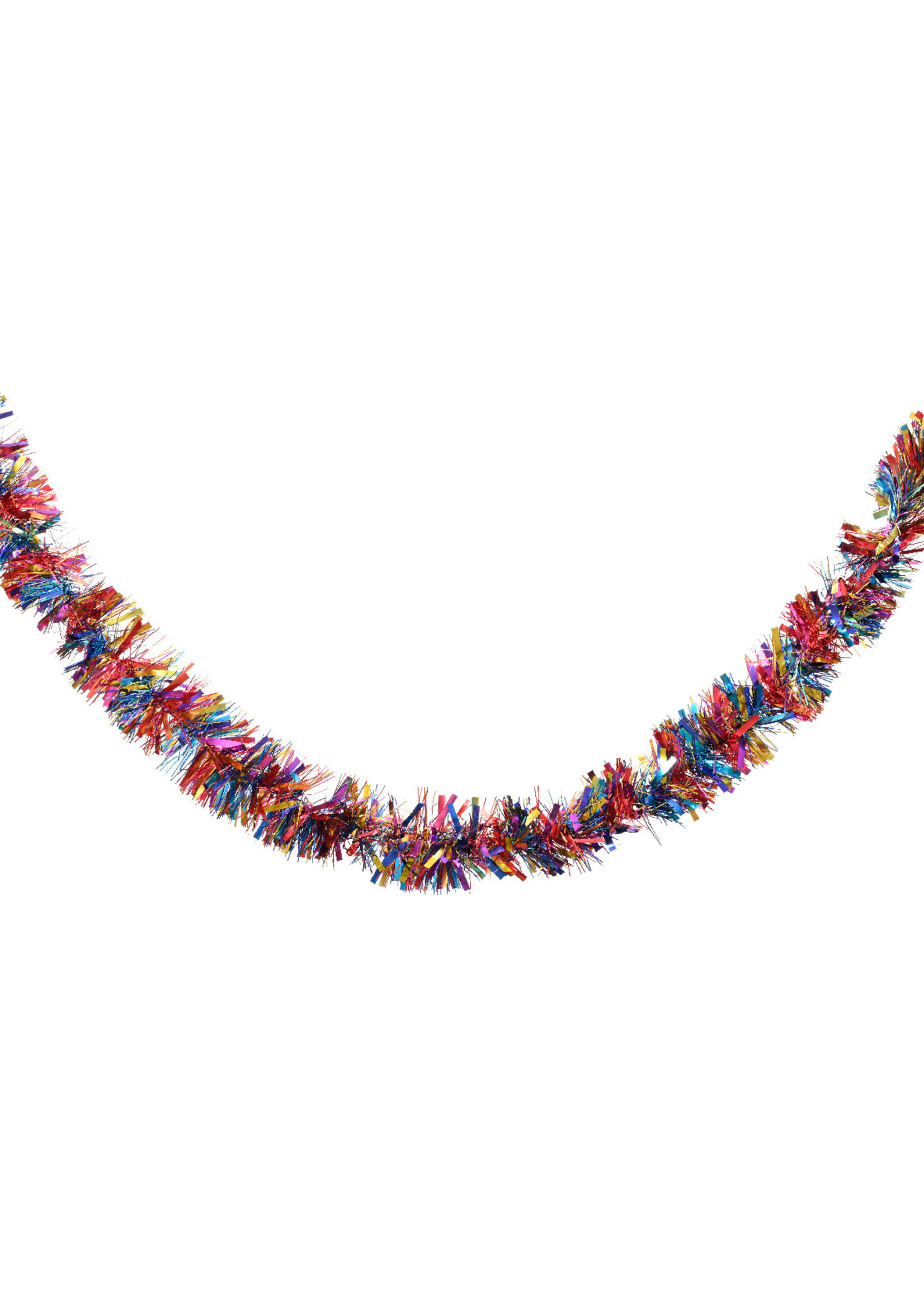 Rainbow Tinsel 270cm x 10cm