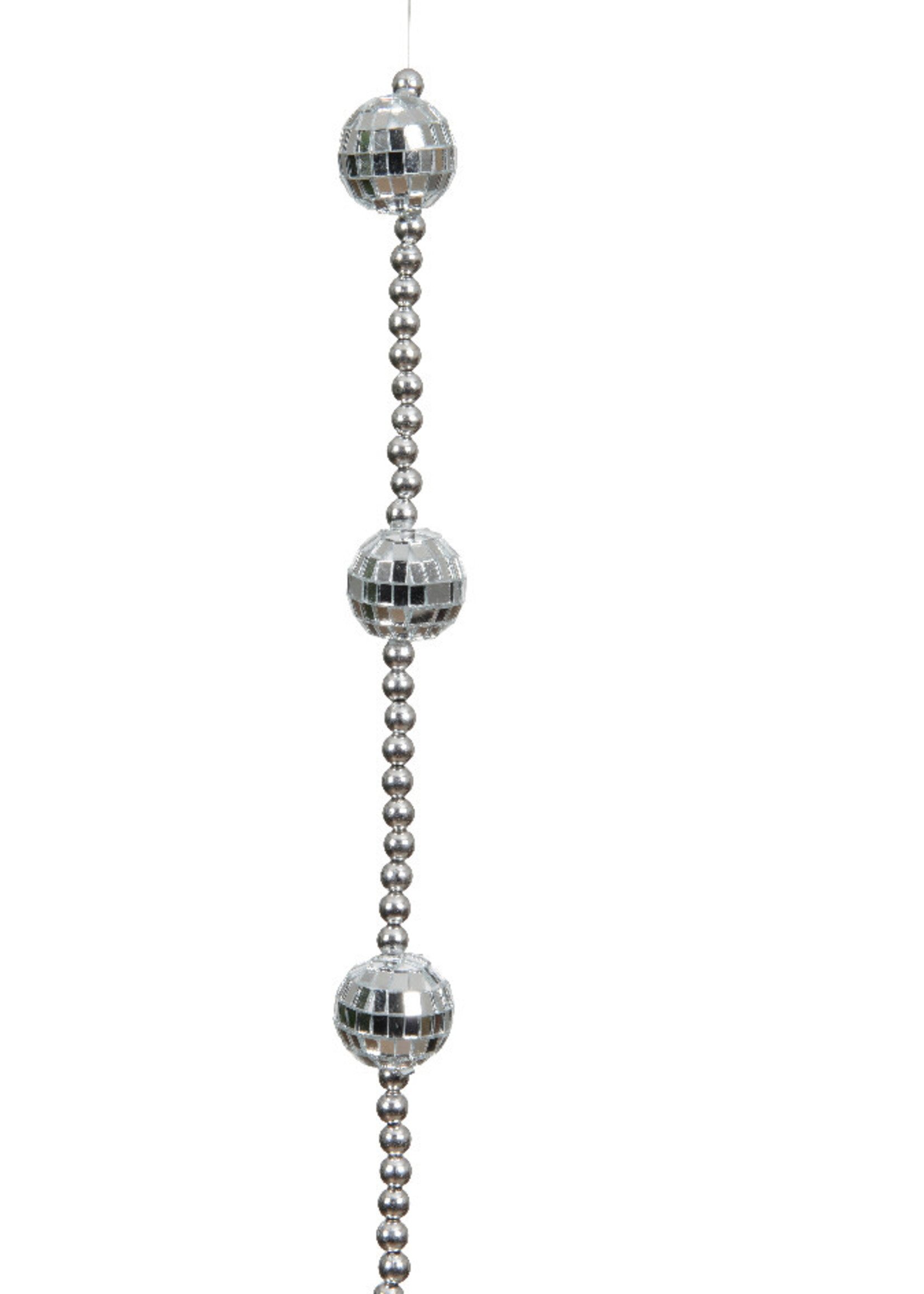 Decoris Disco Ball Mirror Garland  172cm