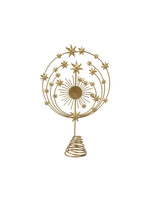 Decoris Gold Constellation Star Tree Topper