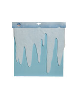Snow Border Polyester Icicle L.40-W200-H32cm