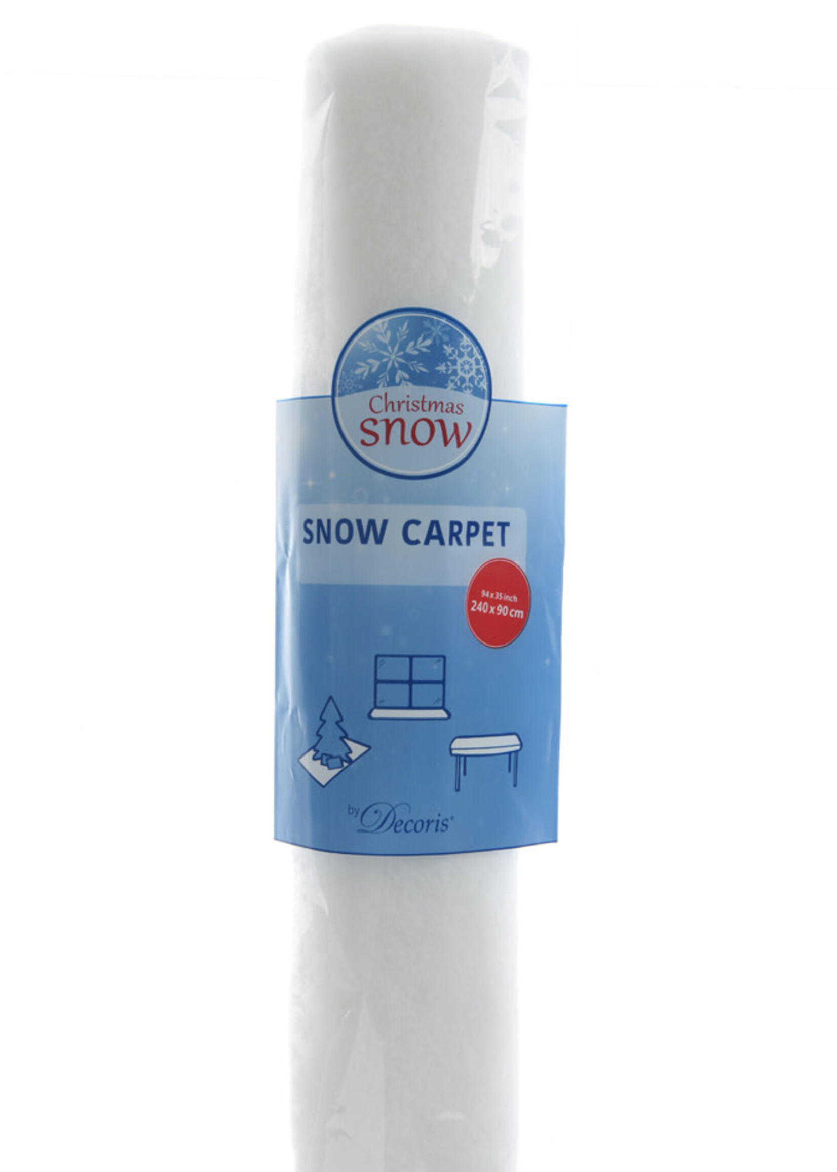 Snow Carpet polyester 2.4M x 90cm