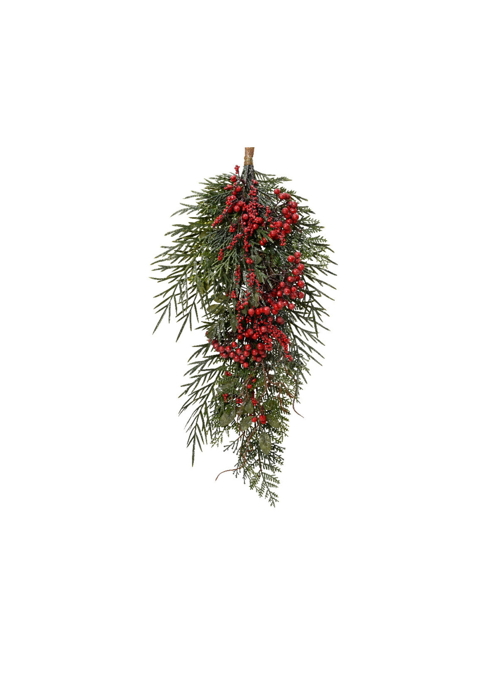 Everlands Large Foliage With Red Berries 20x60cm