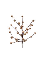 Decoris Gold Berries on Stem 26cm