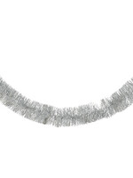 Decoris Tinsel silver 270cm x.7cm