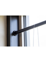 Fallen Fruits Tension Telescopic Pole Black 72-114cm 25kg