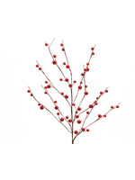 Decoris Red Berry Foliage Stem 55cm