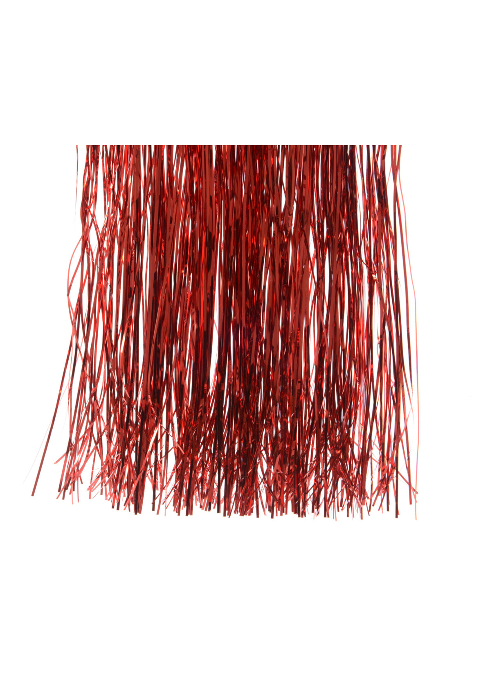 Decoris Angel Hair Tinsel Red