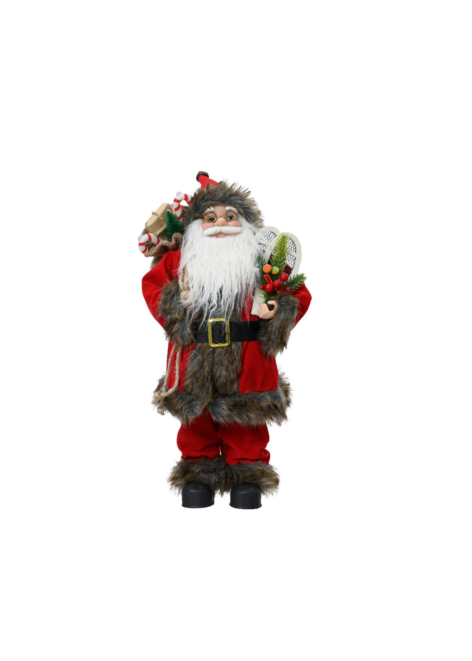 Decoris Santa Christmas Red 30cm