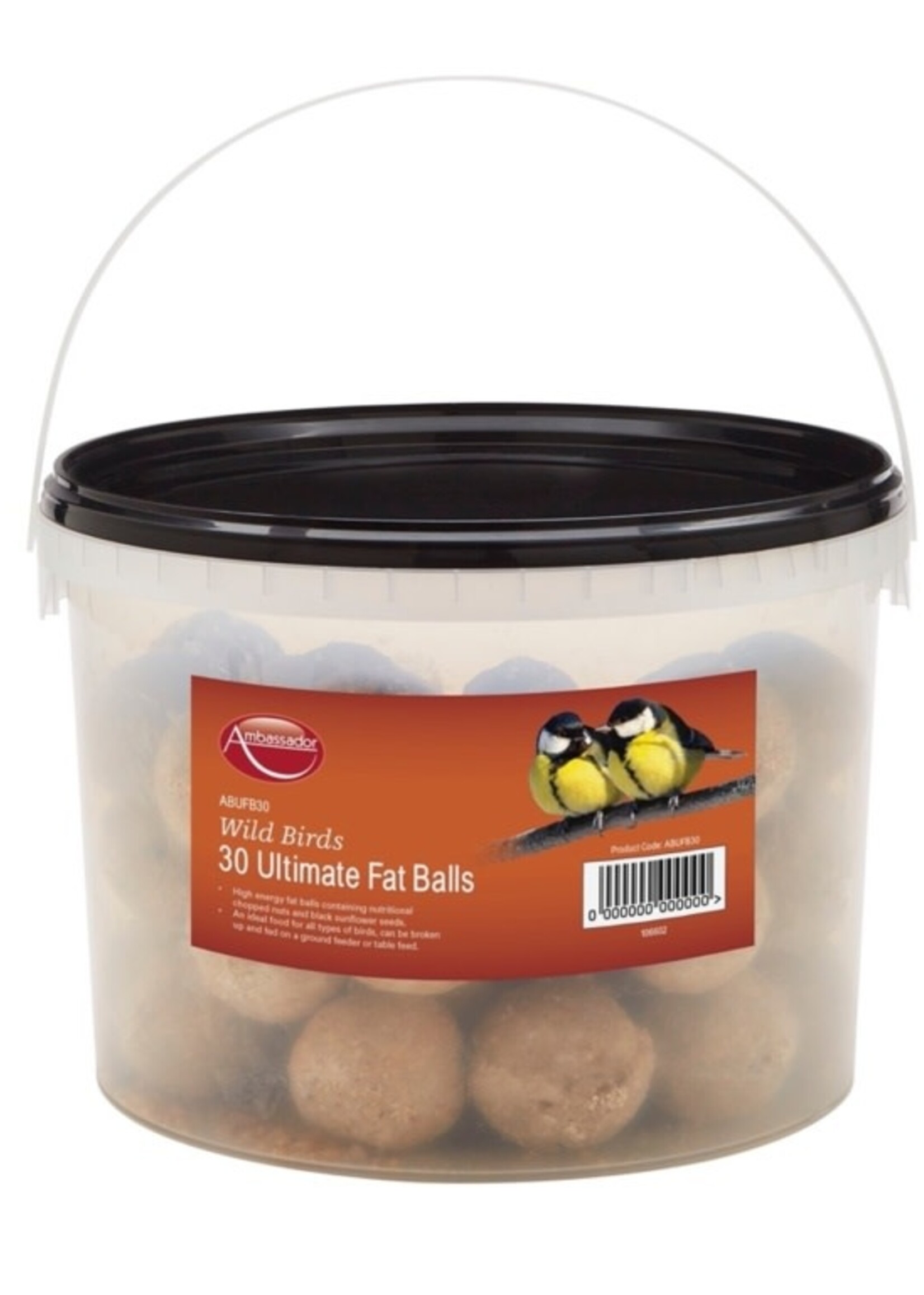 Ambassador Ultimate Fat Balls  Bucket of 30
