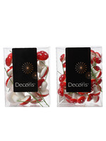 Decoris Foam Mushrooms  / toadstools for Wreath Making  (two designs - prices is for one design)
