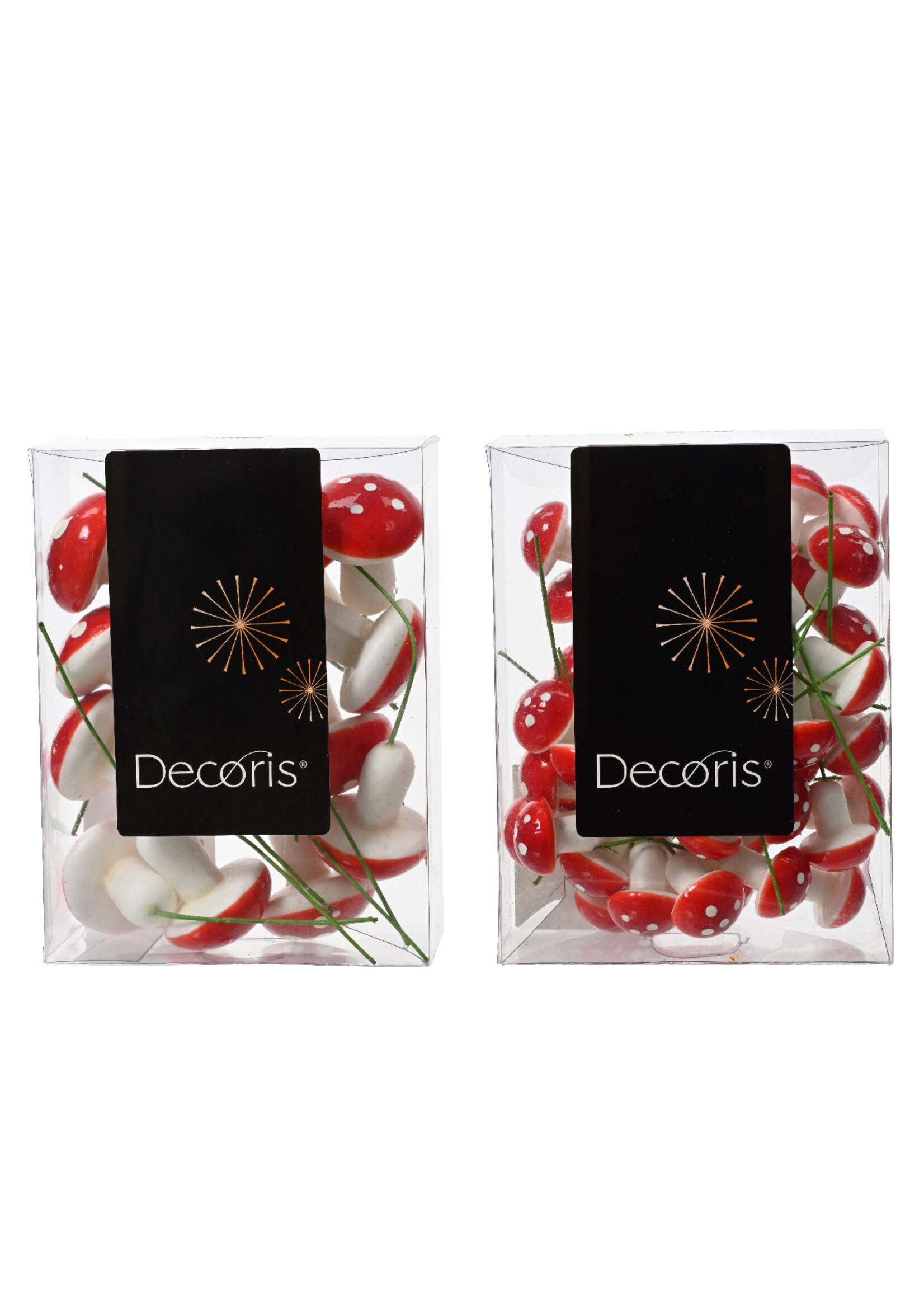 Decoris Foam Mushrooms For Wreath Making  (two designs - prices is for one design)