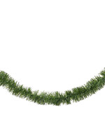 Decoris Matt Green Tinsel 270cm