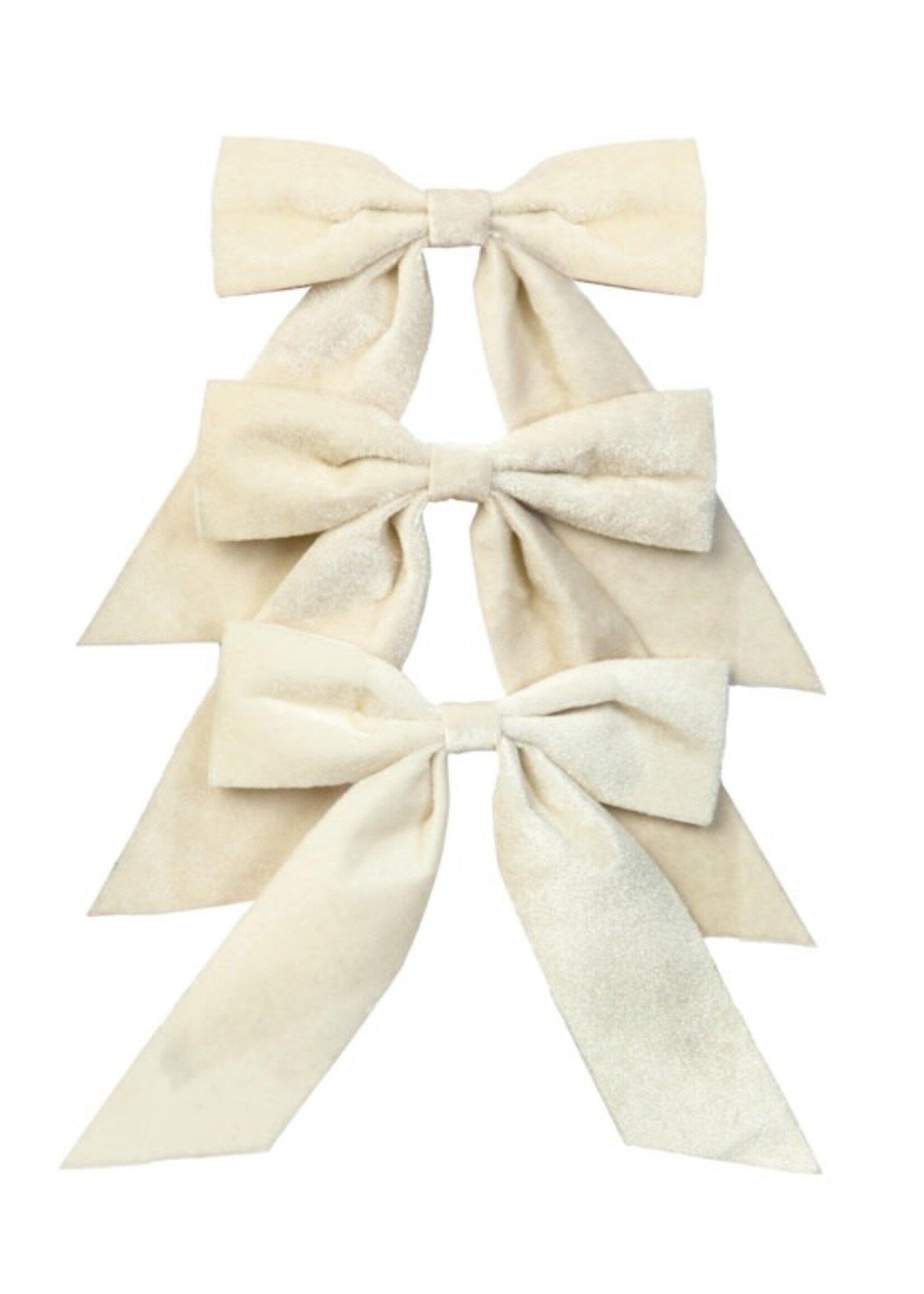 Premier Ivory Bows 15cm 3 Piece