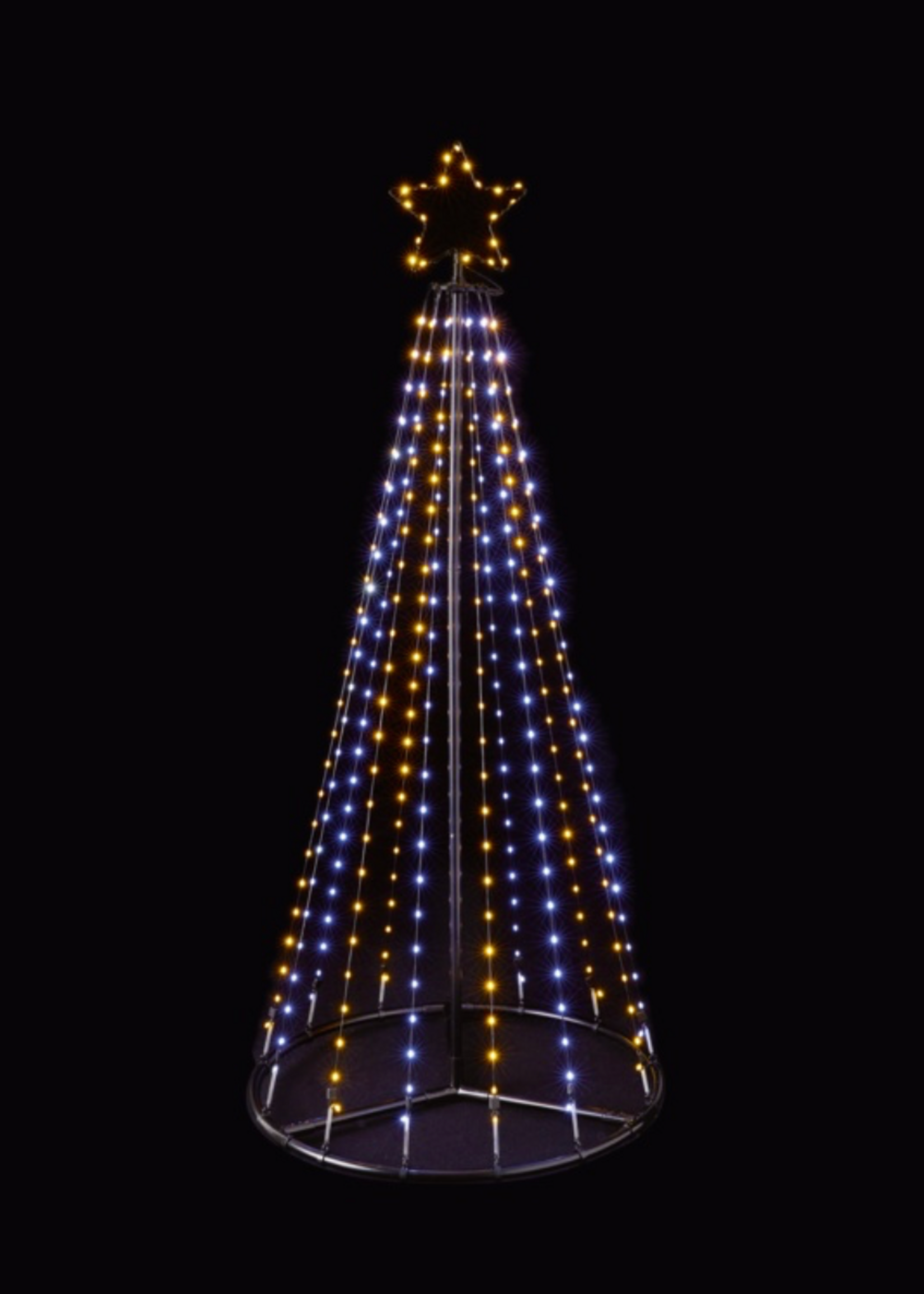 Premier Pyramid Tree Multi Action FlexiBright 1.4m