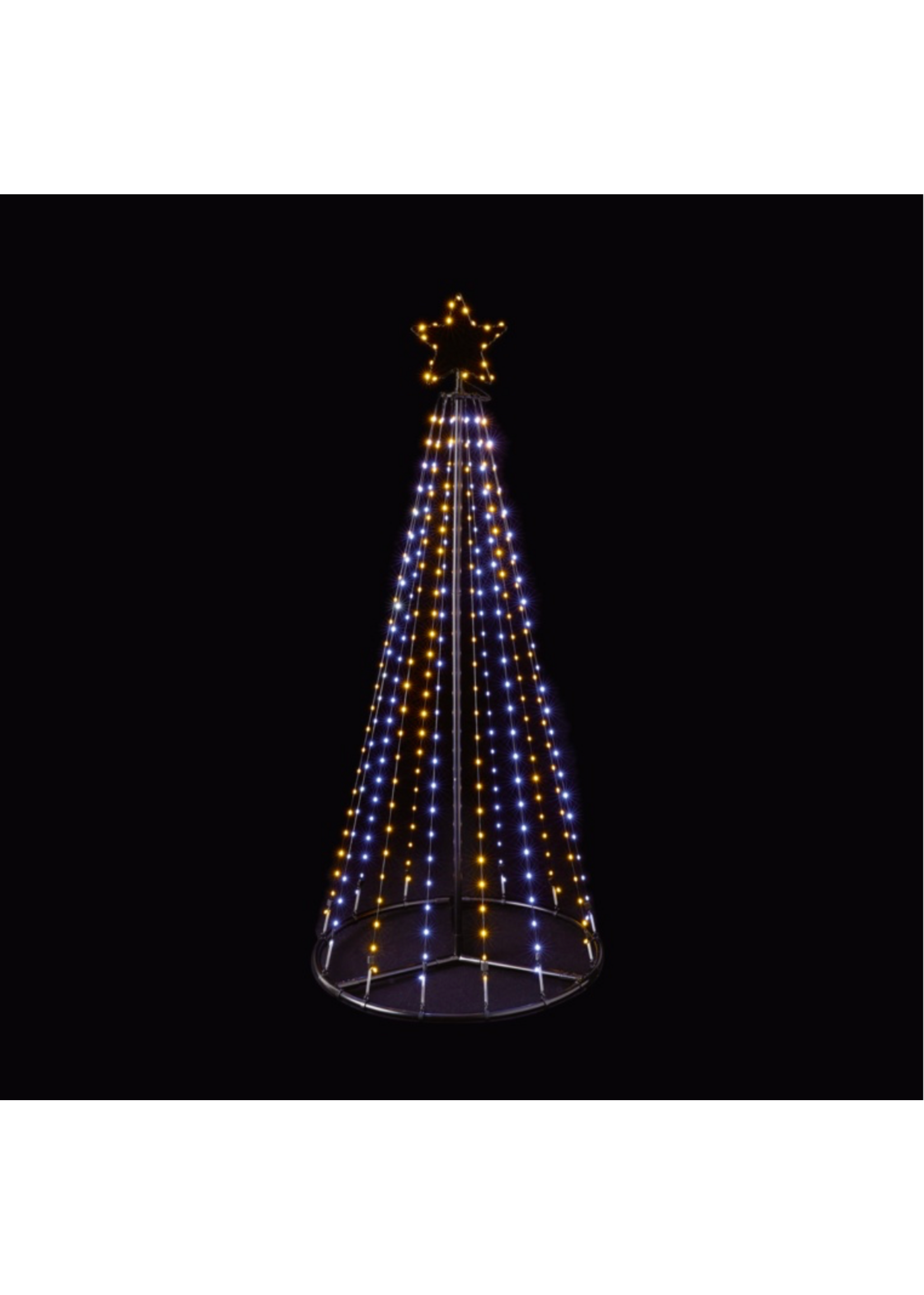 Premier Pyramid Tree Multi Action FlexiBright 1.4m