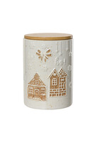 Decoris Gingerbread House Cookie Storage Jar 16cm