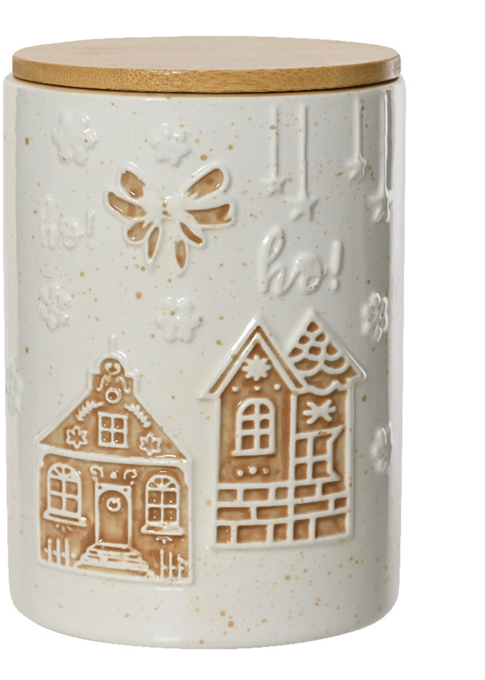 Decoris Gingerbread House Cookie Storage Jar 16cm