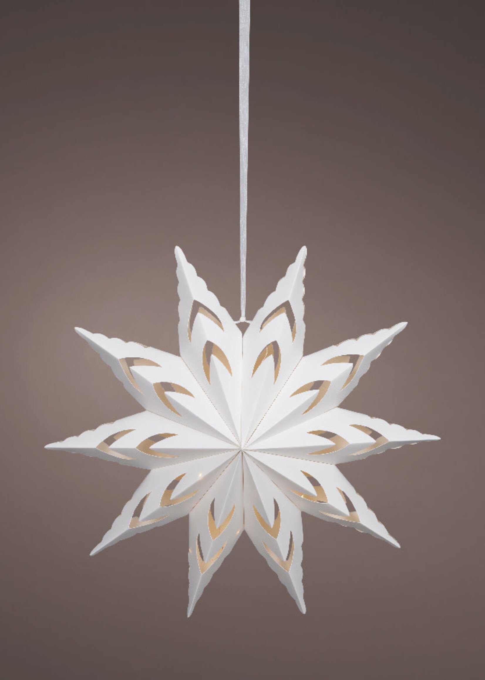 Lumineo Paper Light up Star Micro LED - Battery Indoor