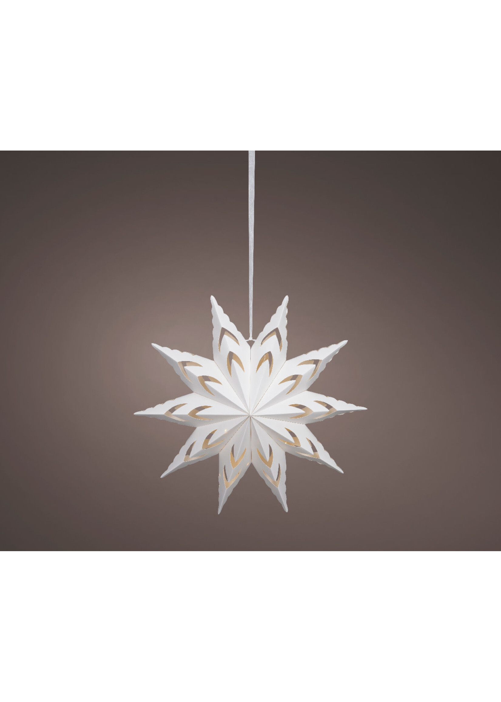 Lumineo Paper Light up Star Micro LED - Battery Indoor