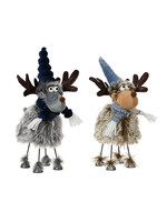 Decoris Standing Soft Deers - Wobble when touched 26cm high - Price is for one