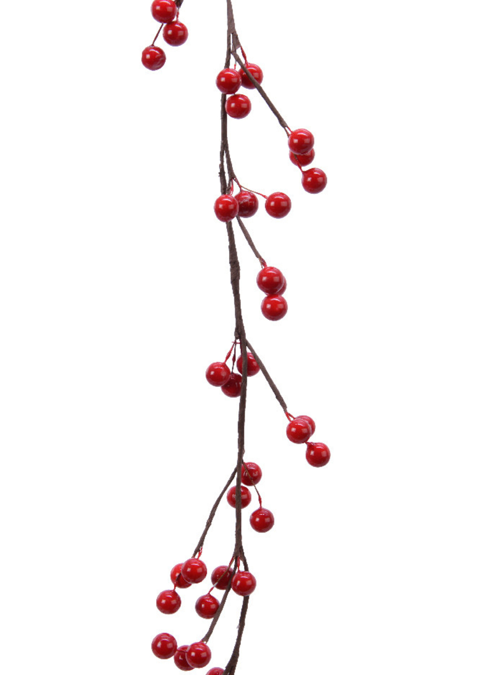 Decoris Red Berry Garland 130cm
