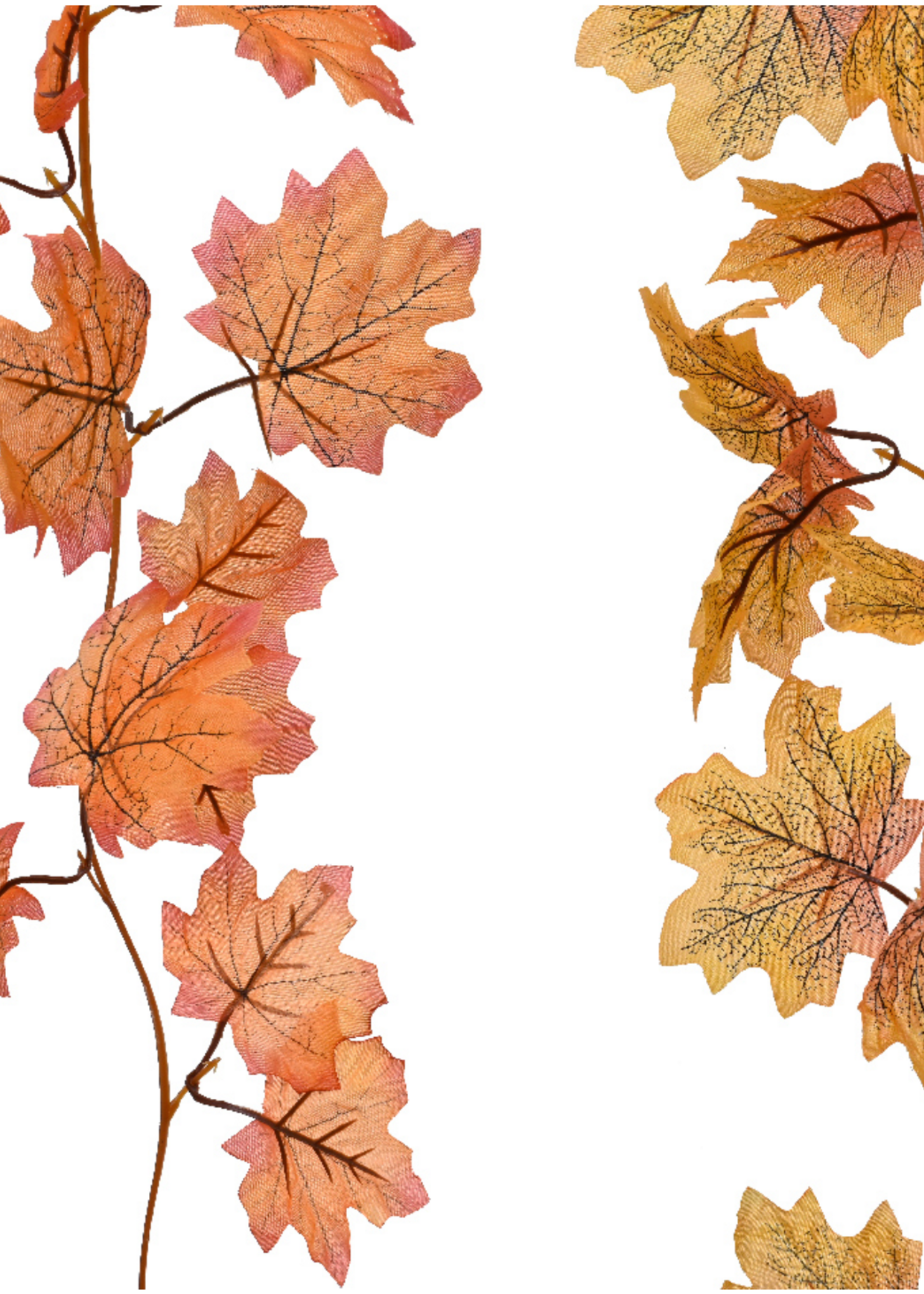 Autumn Leaf Garland 1.75m - Price for one