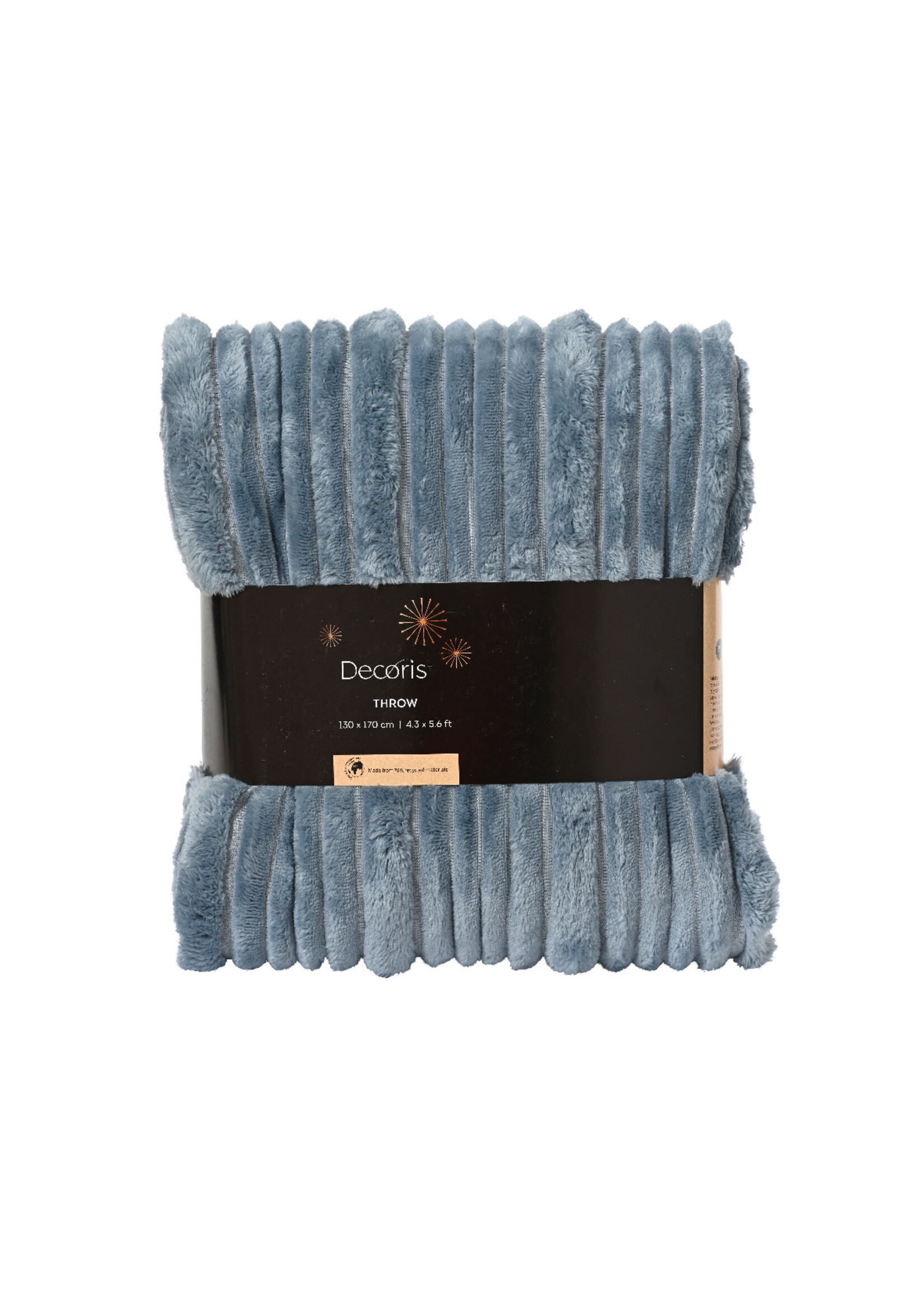 Decoris Blue Throw 170x130cm