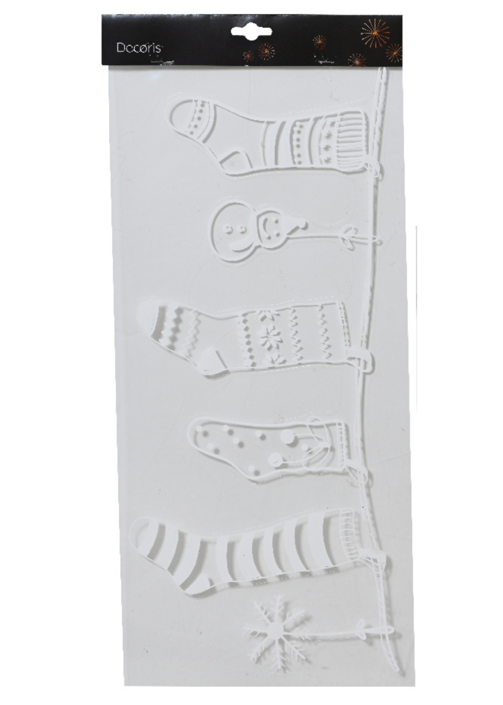 Decoris Window Christmas Sticker