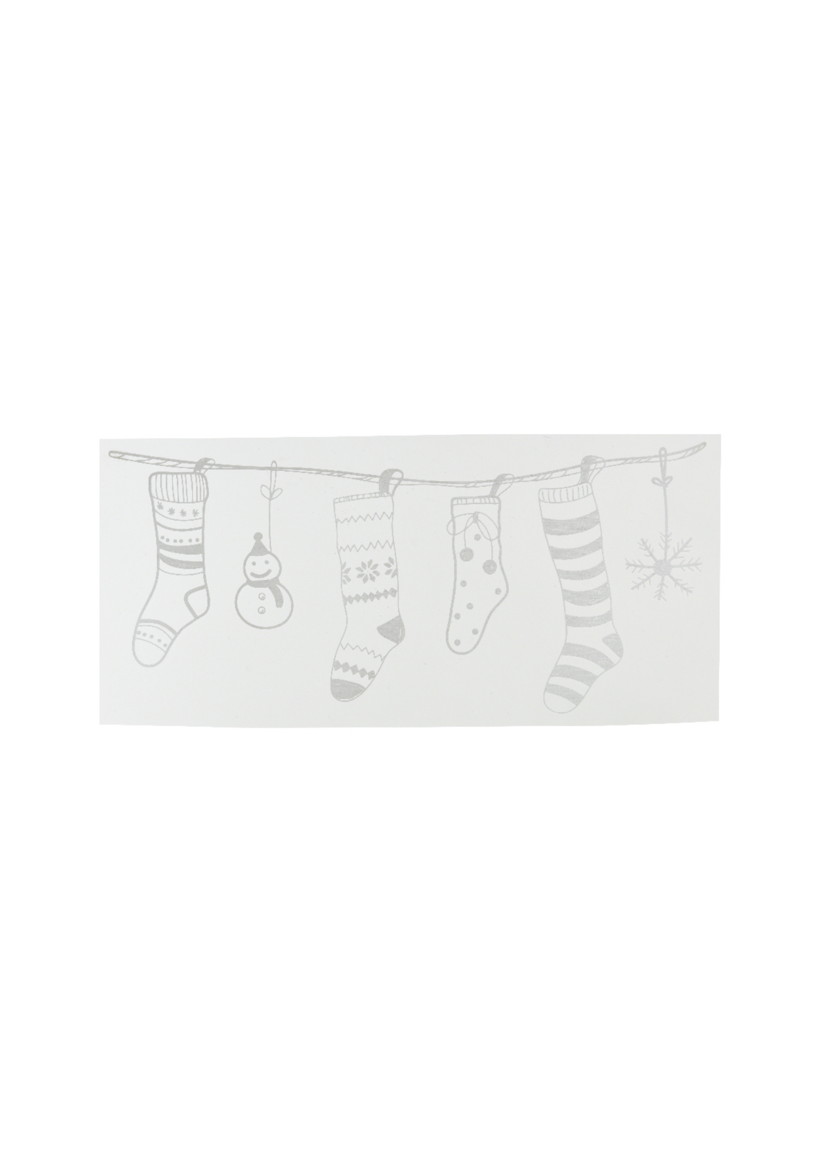 Decoris Window Christmas Sticker