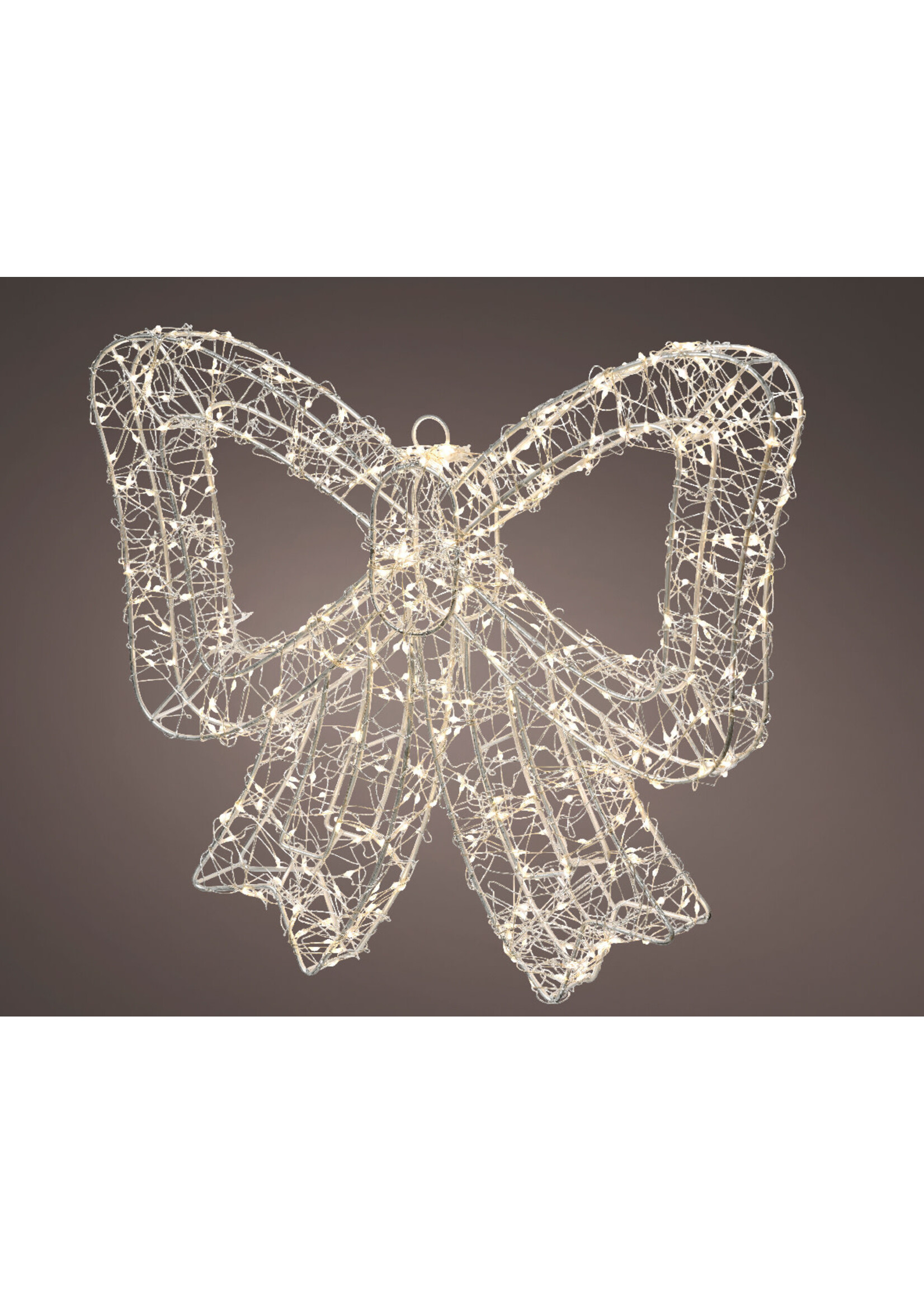 Lumineo Light Up Bow Micro Warm White LEDs 38cm