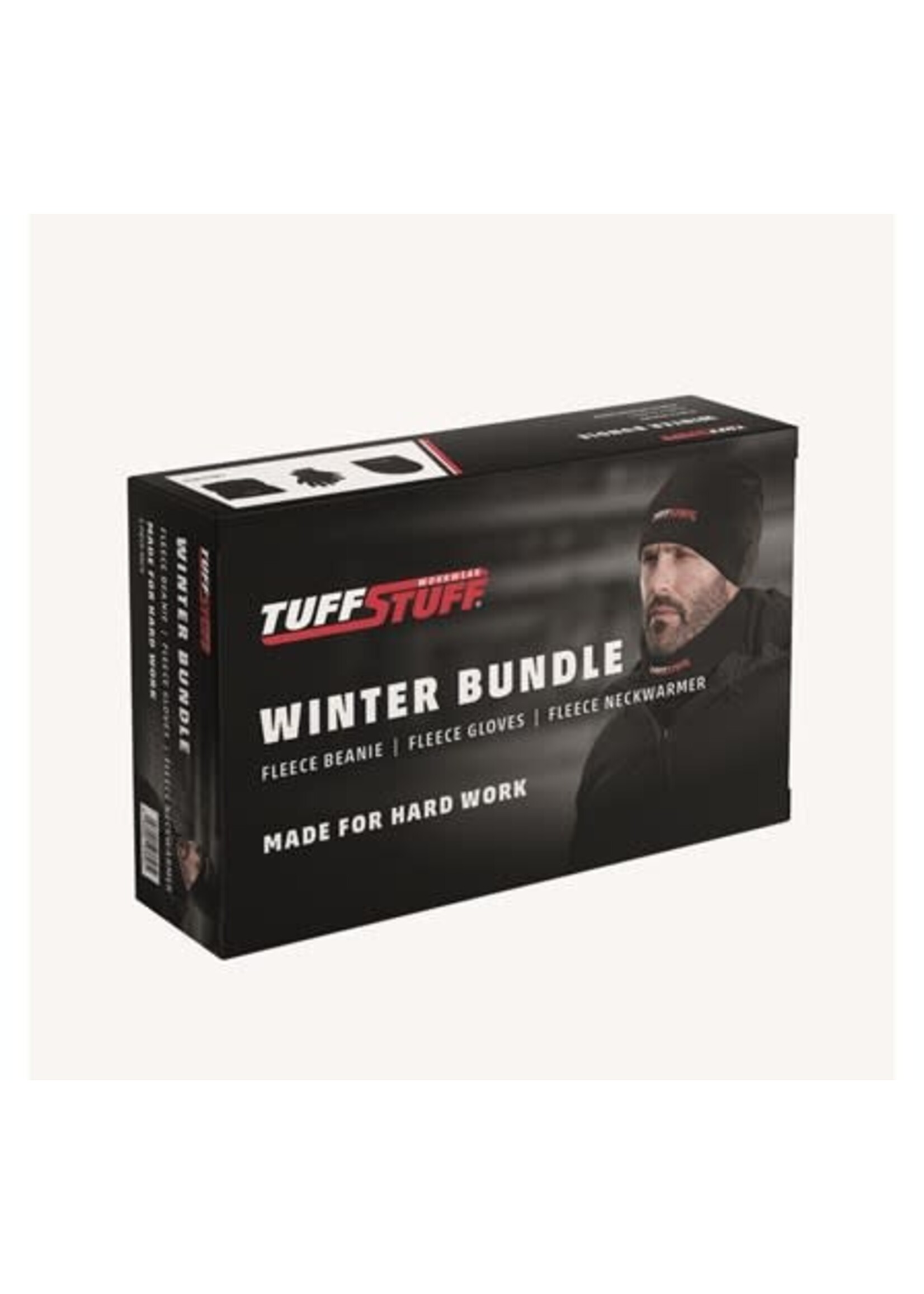 TuffStuff 3 piece Winter Bundle, fleece beanie, gloves and neckwarmer