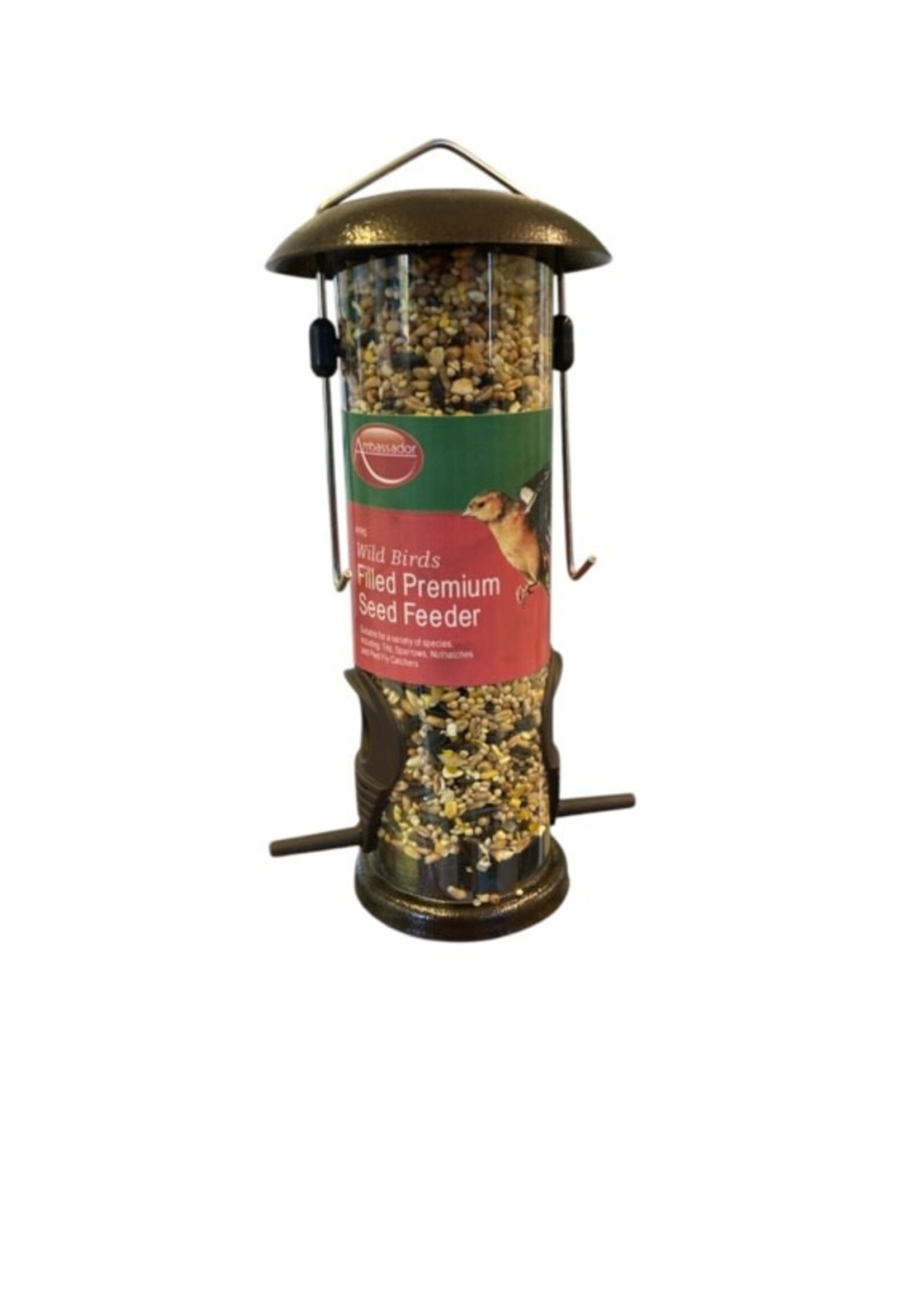 Ambassador Pre Filled Premium Metal Seed Feeder