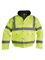 Hi-vis Bomber jacket L Yellow