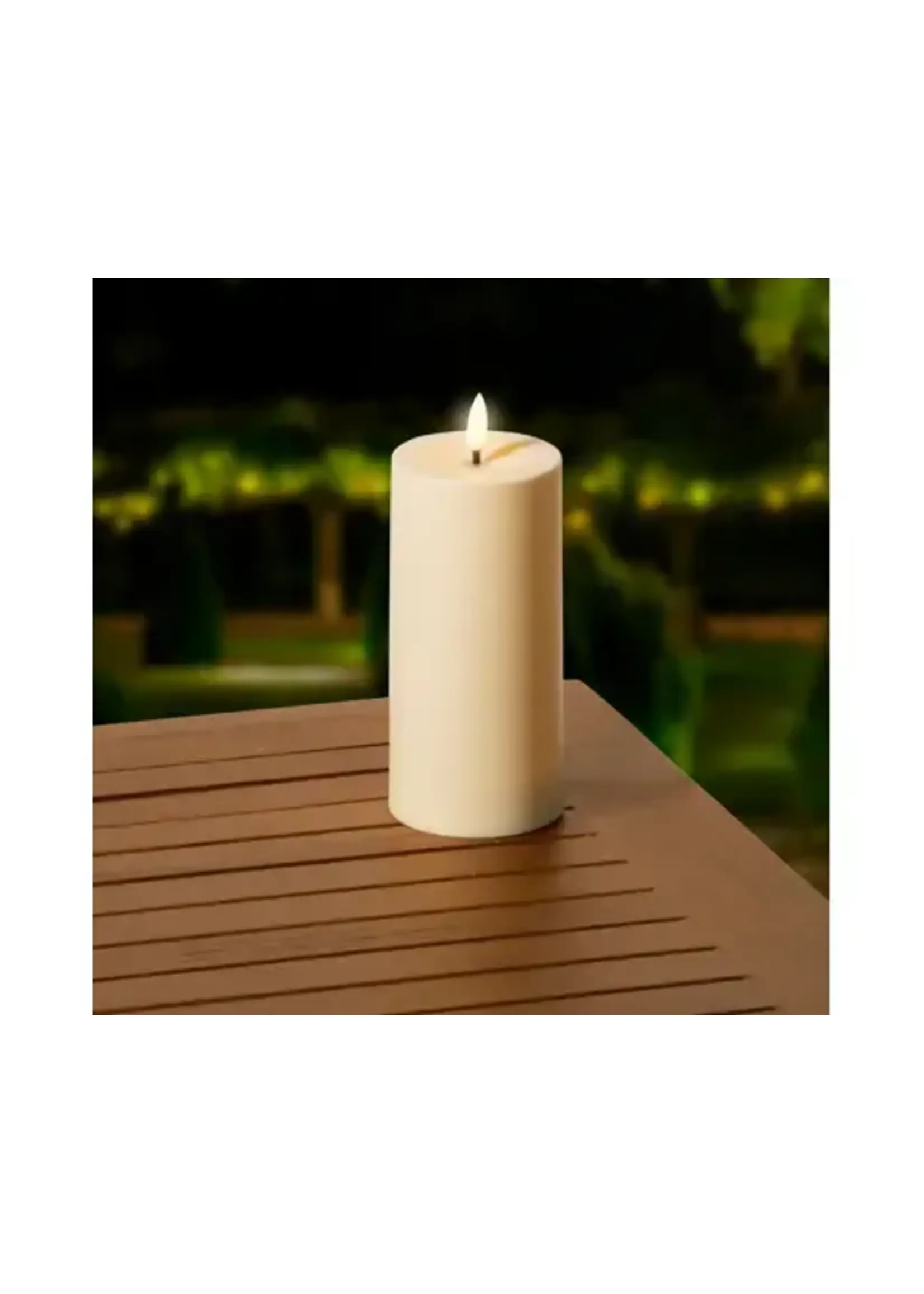 Lumineo Solar Church Candle 15x7cm
