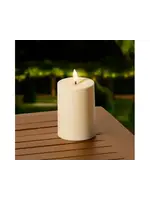 Lumiere Solar Church Candle 10x7cm