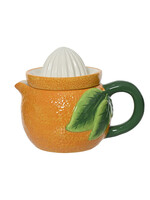 Decoris Orange Jug With Juicer Lid
